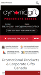 Mobile Screenshot of dynamicgift.ca